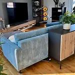 דירה Stylisches Penthouse Mit Xxl Dachterrasse Ab Mai Klimaanlage Und Gasgrill Zentrumnah