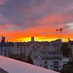 Appartement Stylisches Penthouse Mit Xxl Dachterrasse Ab Mai Klimaanlage Und Gasgrill Zentrumnah *