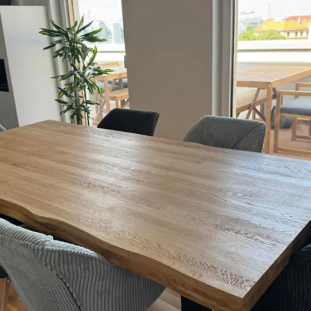 Stylisches Penthouse Mit Xxl Dachterrasse Ab Mai Klimaanlage Und Gasgrill Zentrumnah * Leipzig
