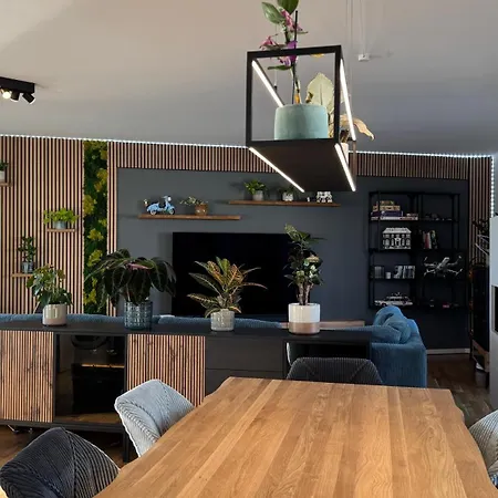 Stylisches Penthouse Mit Xxl Dachterrasse Ab Mai Klimaanlage Und Gasgrill Zentrumnah
