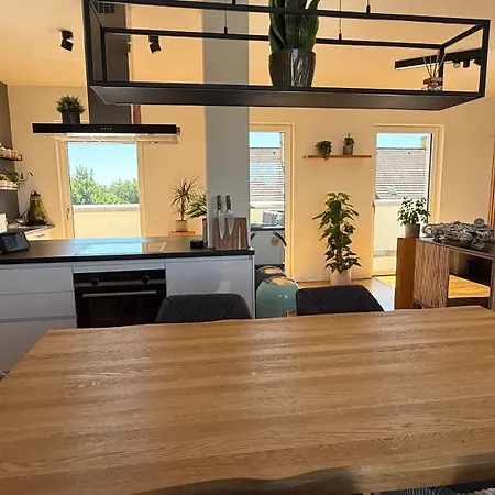 Modernes-Penthouse Xxl-Dachterrasse Mit Whirlpool, Grill Zentrumsnah Апартаменты *