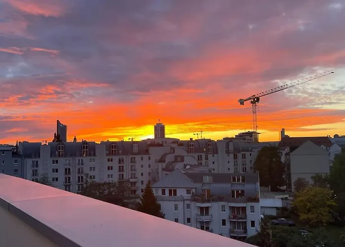 Appartamento Stylisches Penthouse Mit Xxl Dachterrasse 70Qm Whirlpool Ab Mai Klimaanlage Und Gasgrill Zentrumnah *